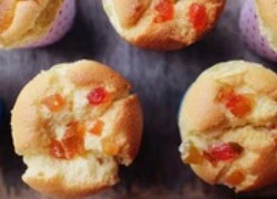 [Chế biến] - Bánh cupcake trái cây