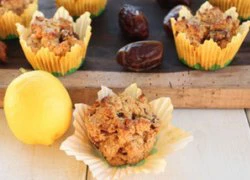 [Chế biến] - Bánh muffin cà rốt mix chà là