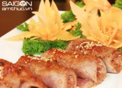 [Chế biến] &#8211; Đà điểu cuộn phô mai