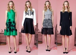 Đa sắc màu cùng Lela Rose Pre Fall 2014