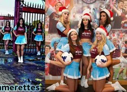 Dàn hoạt náo viên nóng bỏng của West Ham trên lịch 2014