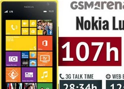 Đánh giá thời lượng pin Lumia 1520: Nguồn năng lượng "bất tận"