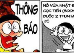 Doreamon chế siêu bựa : Thông báo mất tiền