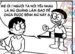 Doreamon chế siêu bựa : Tình yêu mù quáng