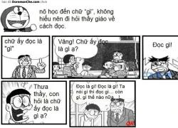 Doreamon chế siêu bựa : Chữ gì