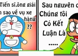 Doreamon chế siêu bựa : Xe cháy hàng loạt