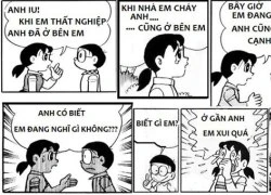 Doreamon chế siêu bựa : Anh đã ở bên em