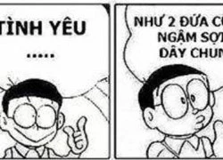 Doreamon chế siêu bựa : Tình yêu day chun