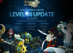 Dragon Nest châu Âu update level 60 và sự kiện Noel đặc biệt