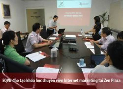 EQVN khai giảng khóa học chuyên viên Internet Marketing 64.