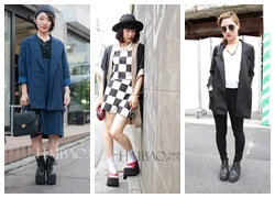 Fashionista "vừa xinh vừa chất" tại tuần lễ thời trang Tokyo