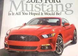 Ford Mustang 2015 lộ ảnh trên tạp chí