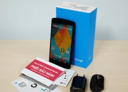 Hình ảnh LG Nexus 5 chính hãng tại Việt Nam giá gần 12 triệu đồng