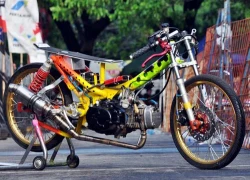 Honda Wave RSX phong cách Drag Bike lạ lẫm