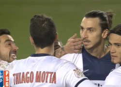 Lavezzi cả gan bóp mũi Ibrahimovic