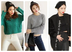 Mặc croptop sành điệu ngày đông