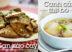 Menu toàn món bổ dưỡng cho ngày cuối năm