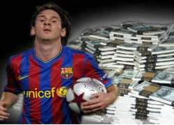 Messi kiếm tiền ra sao trong năm 2013?