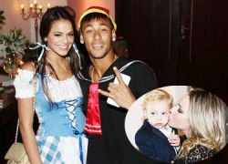 Neymar chăm bồ hơn chăm con