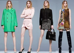 Ngắm BST Pre-Fall 2014 cá tính của Versace