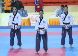 Ngắm vẻ đẹp của các hoa khôi taekwondo