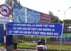 Người dân Biên Hòa treo biển: &#8220;Xấu hổ vì hôi bia&#8221;