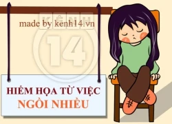 Nguy cơ suy giảm tuổi thọ của việc ngồi cả ngày