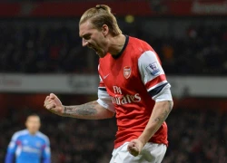 Nicklas Bendtner ghi bàn và cơn sốt Kim Tan