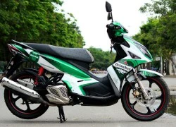 Nouvo LX sơn tem Heineken của nữ biker Đồng Nai