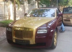 Sếp Rolls-Royce Việt Nam chơi xe Ghost vàng