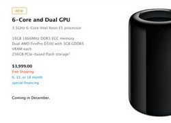 "Siêu máy tính" Mac Pro đã chính thức lên kệ