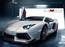 Siêu xe Lamborghini Aventador mạnh mẽ trong bản độ Lamotta