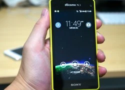 Sony Xperia Z1f qua mặt iPhone tại Nhật