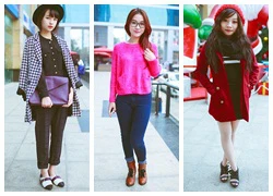 Street style tiện dụng của giới trẻ Hà thành