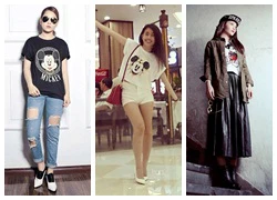 Style Mickey làm các sao "phát cuồng"