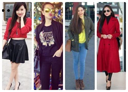 Style mùa lạnh đã mắt của xì ta, hot girl Việt