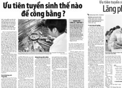 Thông tin mới về kỳ thi ĐH, CĐ năm 2014: Sửa đổi chính sách ưu tiên