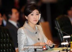 Thủ tướng Yingluck được hộ tống đến địa điểm bí mật