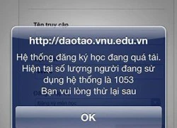 Trắng đêm đăng kí tín chỉ: Nỗi kinh hoàng của sinh viên