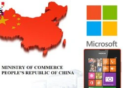 Trung Quốc có thể ngăn cản thương vụ Microsoft thâu tóm Nokia