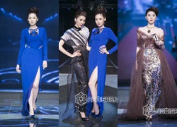 Tú Anh &#8220;đọ sắc&#8221; với Ngọc Quyên trên sàn catwalk