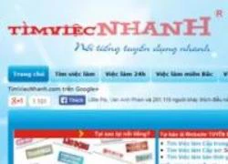 Website timviecnhanh.com nhận cú đúp giải thưởng