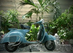 Xế cổ Vespa 150 VBB 1963 ở Cam Ranh