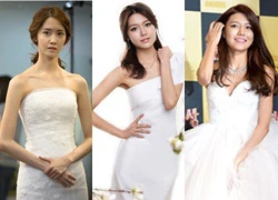 12 khoảnh khắc Soo Young - Yoon Ah cực xinh với váy cưới