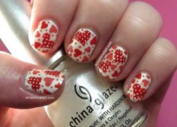 20 kiểu nail ngọt ngào cho cô nàng đang yêu