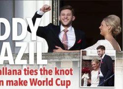 Adam Lallana "cưới chạy"vì World Cup