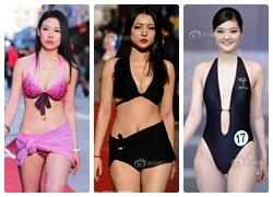 Âm 16C, người mẫu lẩy bẩy diễn bikini