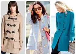 Áo khoác toggle coat vừa ấm vừa sành điệu