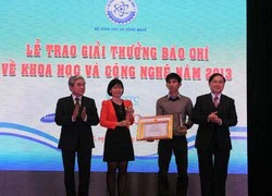 Bài viết về vi mạch TP.HCM đạt giải nhất báo chí KH&CN 2013