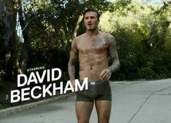 Beckham chỉ mặc quần lót giữa trời đông để&#8230; đóng quảng cáo